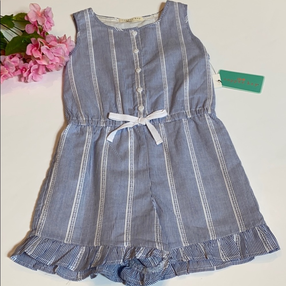 COPPER KEY GIRLS ROMPER NWT